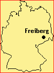 Lage von Freiberg